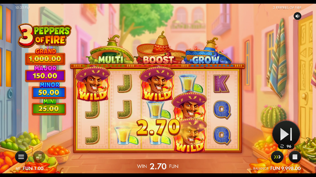 Screenshot 2 for 3 Peppers of Fire