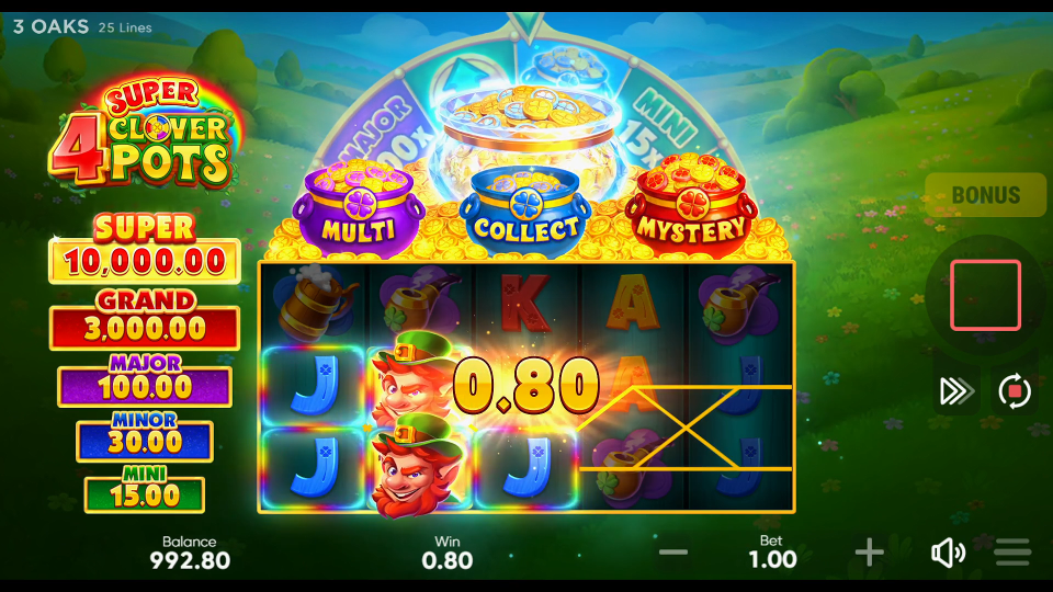 Screenshot 8 for 4 Super Clover Pots