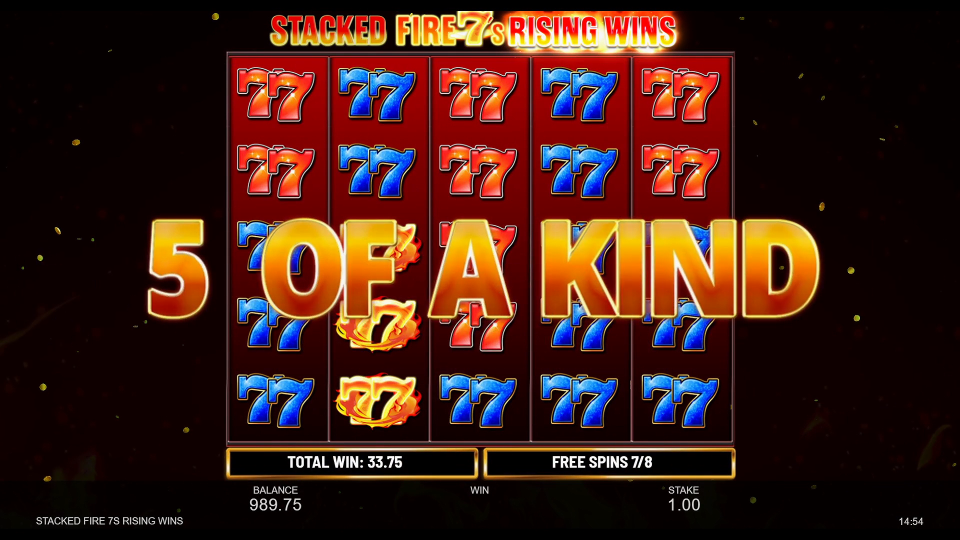 Screenshot 4 for Stacked Fire 7s Rising Wins