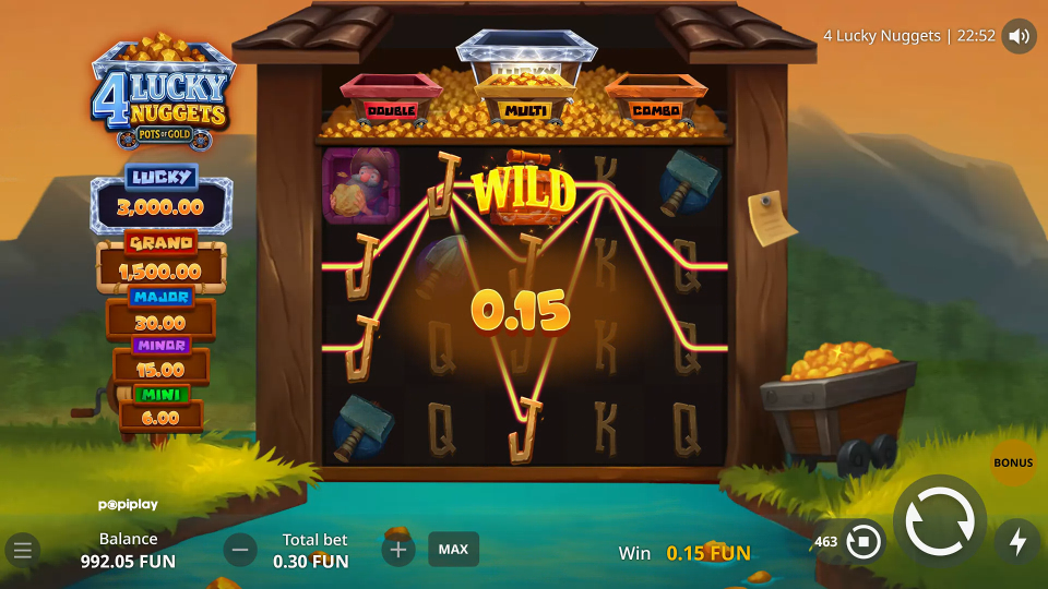 Screenshot 4 for 4 Lucky Nuggets
