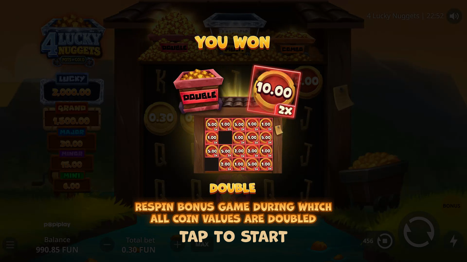 Screenshot 3 for 4 Lucky Nuggets