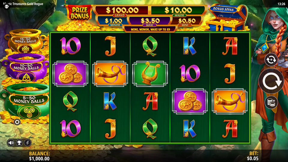 Screenshot 2 for Magic Treasures Gold Rogue