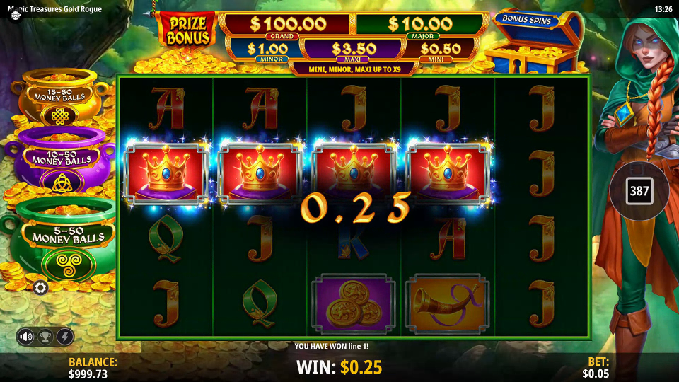 Screenshot 3 for Magic Treasures Gold Rogue