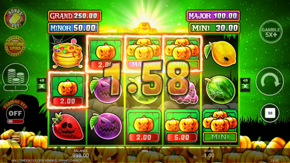 Screenshot 1 for Halloween Golden Winner Grand Chance