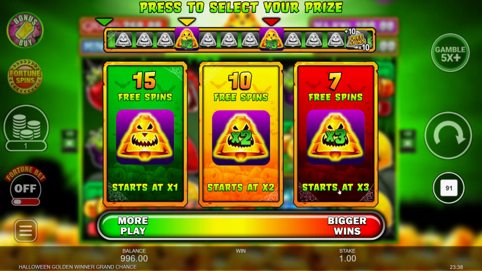 Screenshot 3 for Halloween Golden Winner Grand Chance