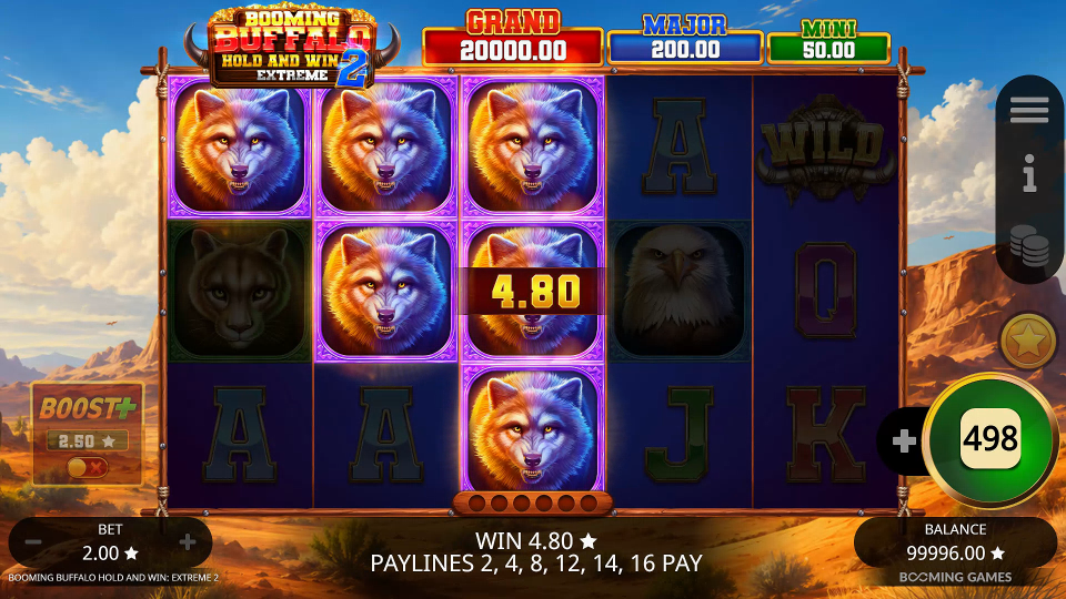 Screenshot 4 for Buffalo Hold and Win Extreme 25,000
