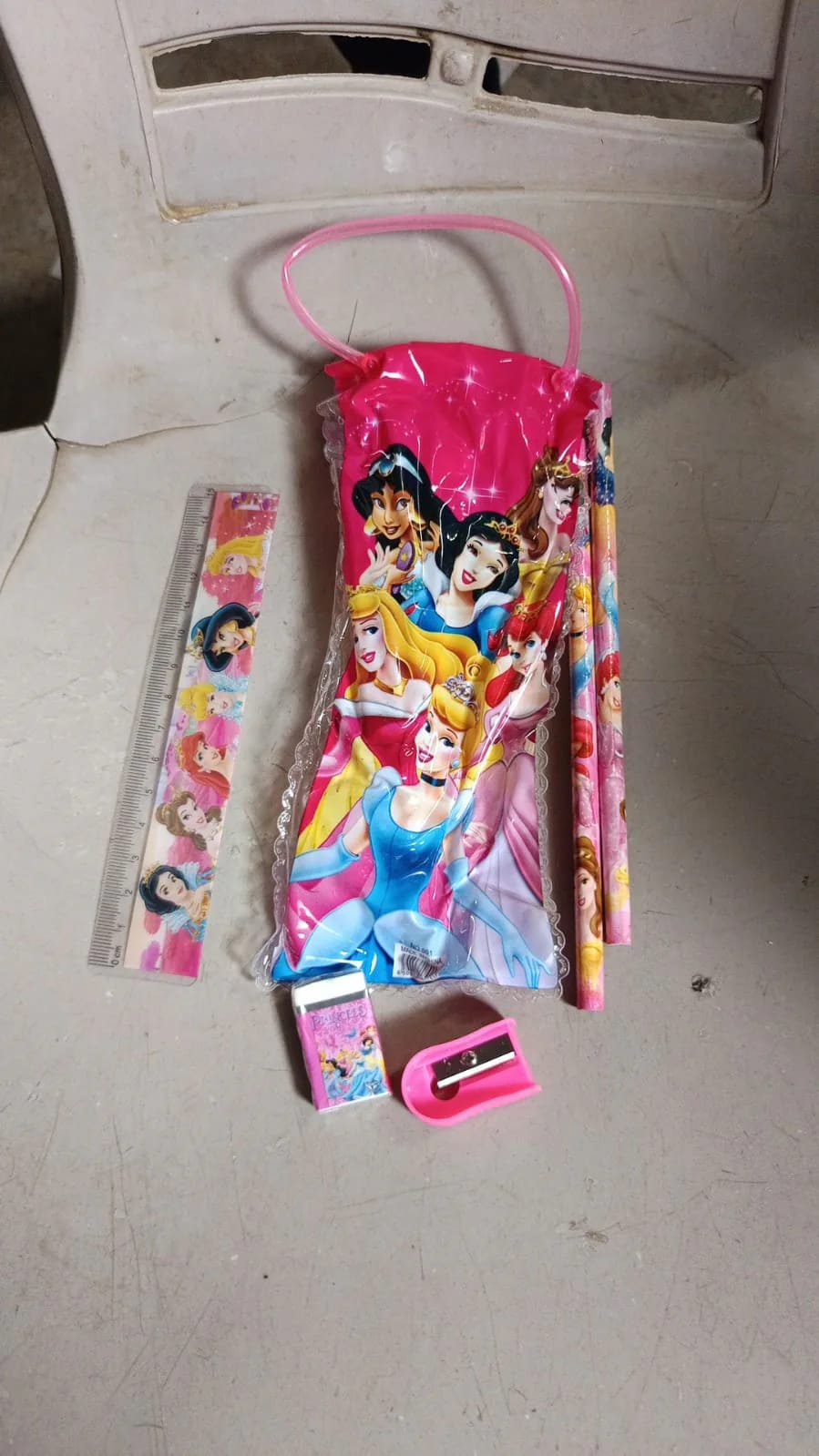 Princess Kids Stationery Kit with Pencil Pouch – Gift Set, thumbnail 4