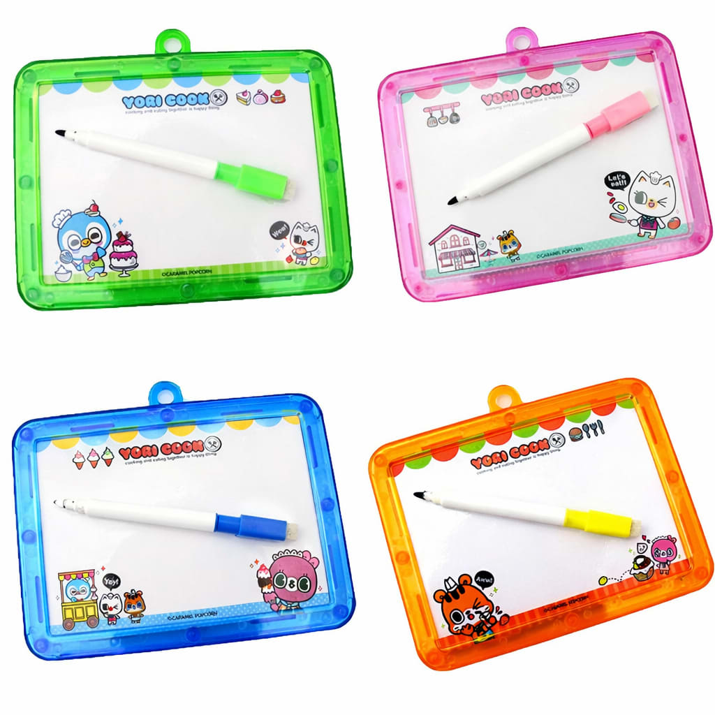 Kids Magnetic Drawing Board with 4 Color Markers | Reusable | Pack of 1, thumbnail 3
