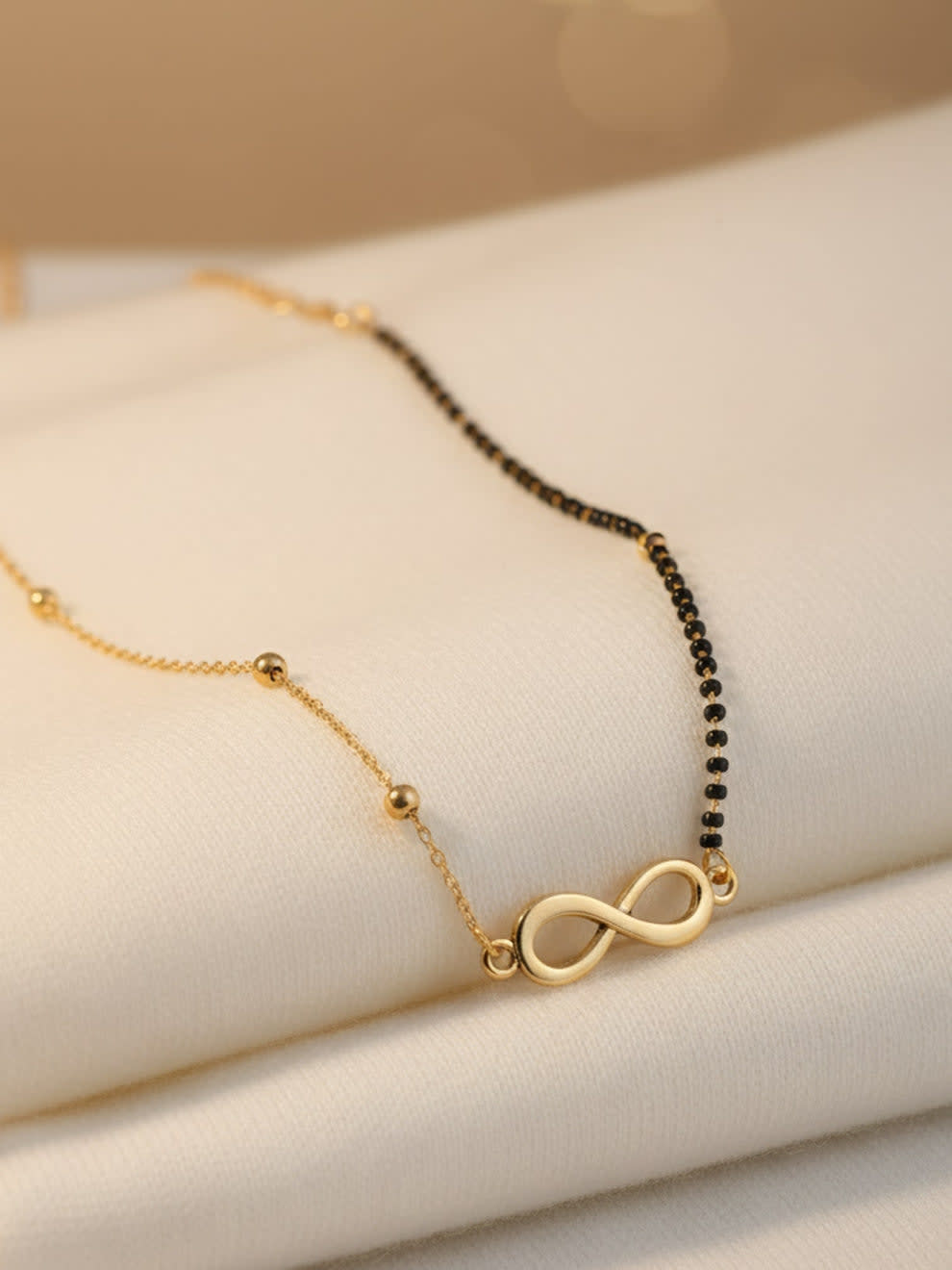 Shringarika Kylie Infinity Charm Mangalsutra, shop online in India