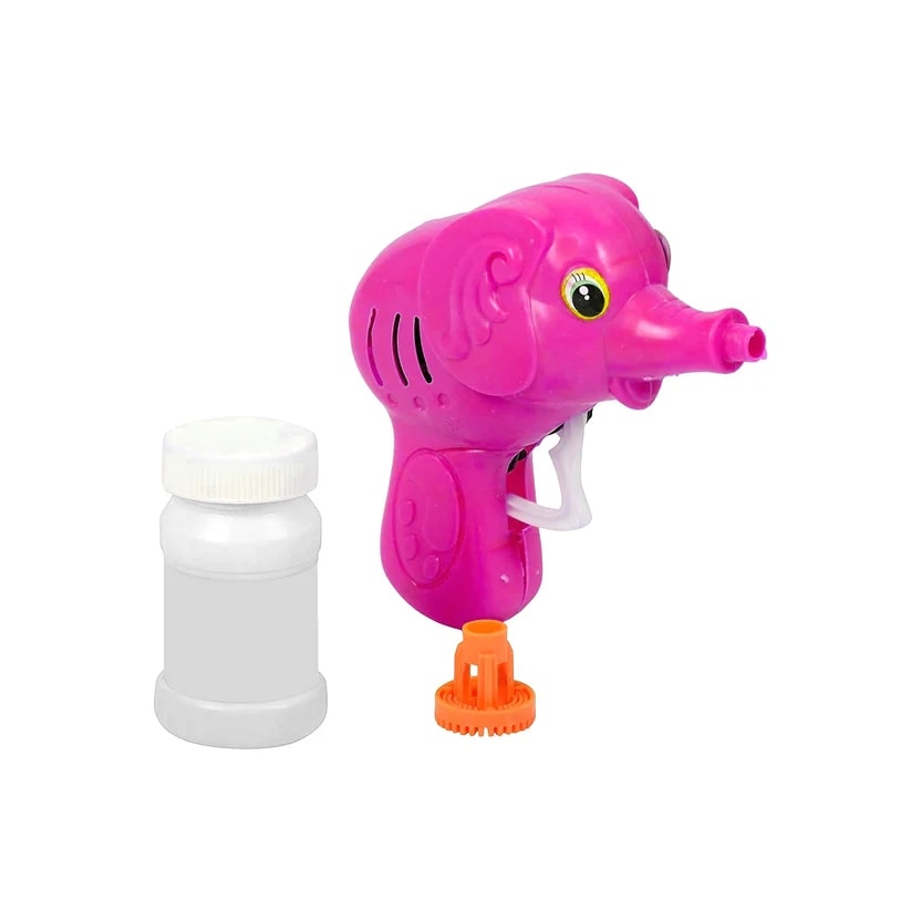 Cute Elephant Automatic Bubble Gun Toy for Kids | Outdoor Fun Toy, thumbnail 2