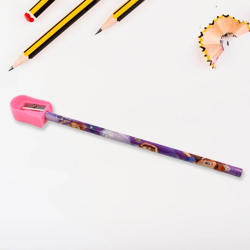 Princess Kids Stationery Kit with Pencil Pouch – Gift Set, thumbnail 3