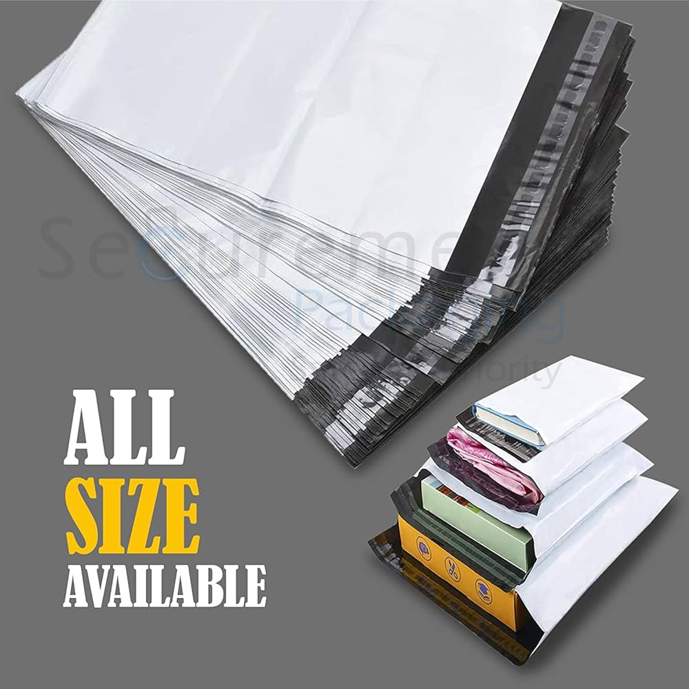 Premium Courier Poly Bags – Tamper Proof Shipping Packaging — wholesale price India