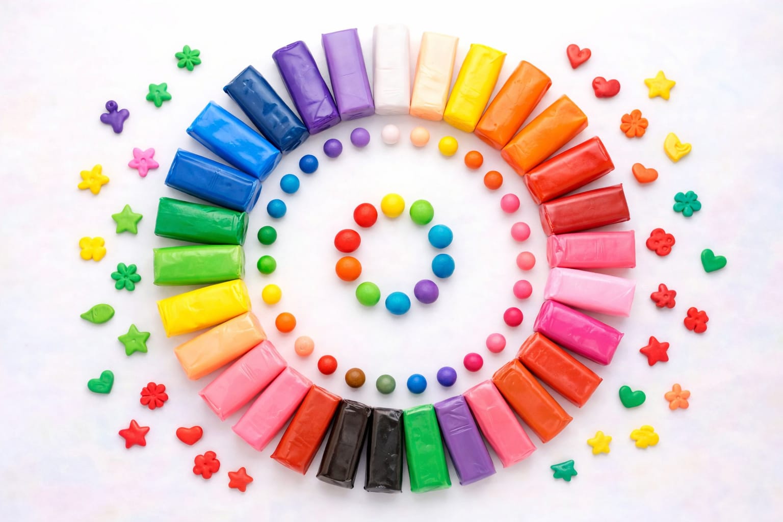 Air Dry Modeling Clay for Kids – 12 Multicolor Soft DIY Craft Clay Bars | Non-Toxic Educational Sculpting Clay | Pack of 12 Colors, thumbnail 4