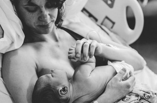 Breastfeeding after C-section