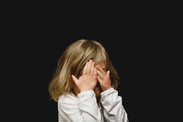 upset child