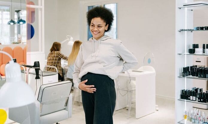 pregnant woman