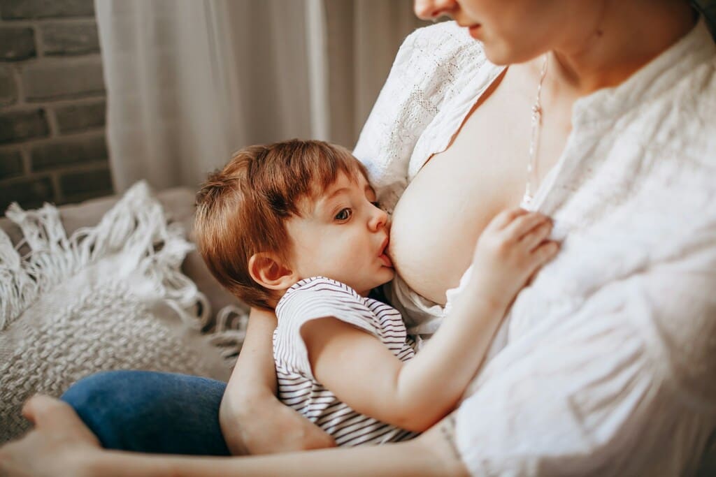 breastfeeding mother