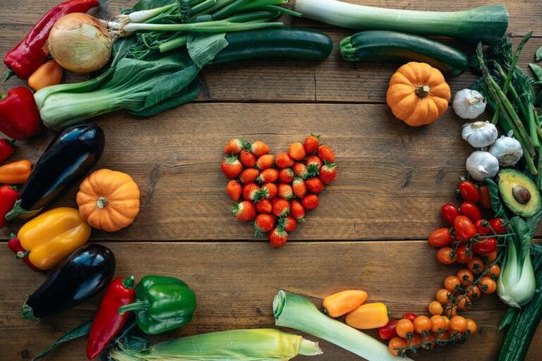 vegetables and fruits