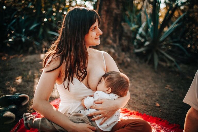 breastfeeding mother