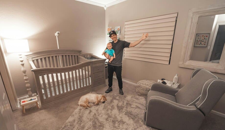 comfortable room for baby