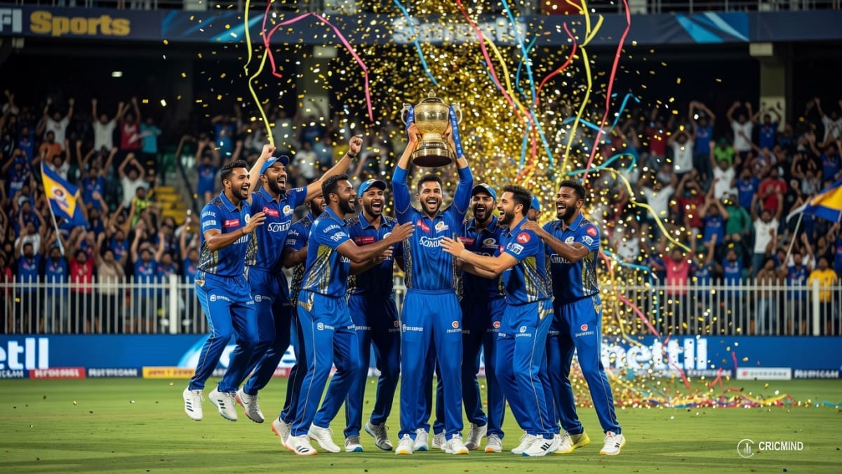 Mumbai Indians' Five IPL Titles: A Campaign-by-Campaign Breakdown