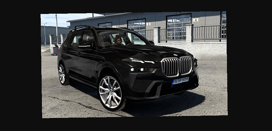 МОД BMW X7 2023 v2.8 ДЛЯ EURO TRUCK SIMULATOR 2