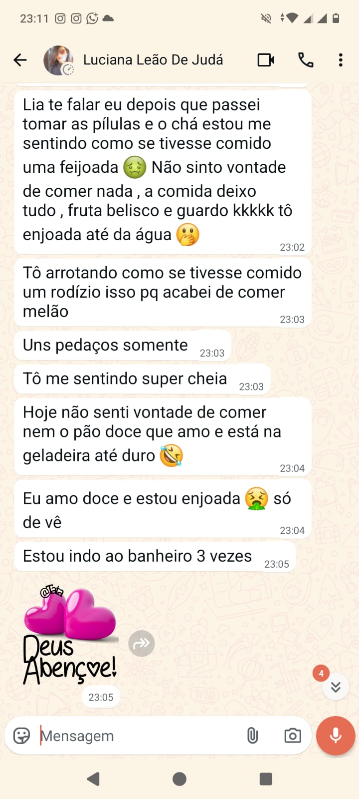 Depoimento WhatsApp 4