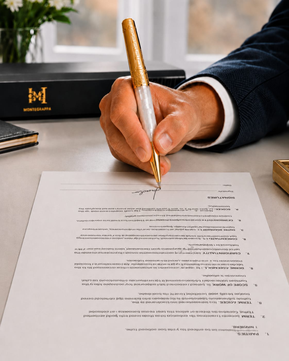 Luxury handcrafted pen
