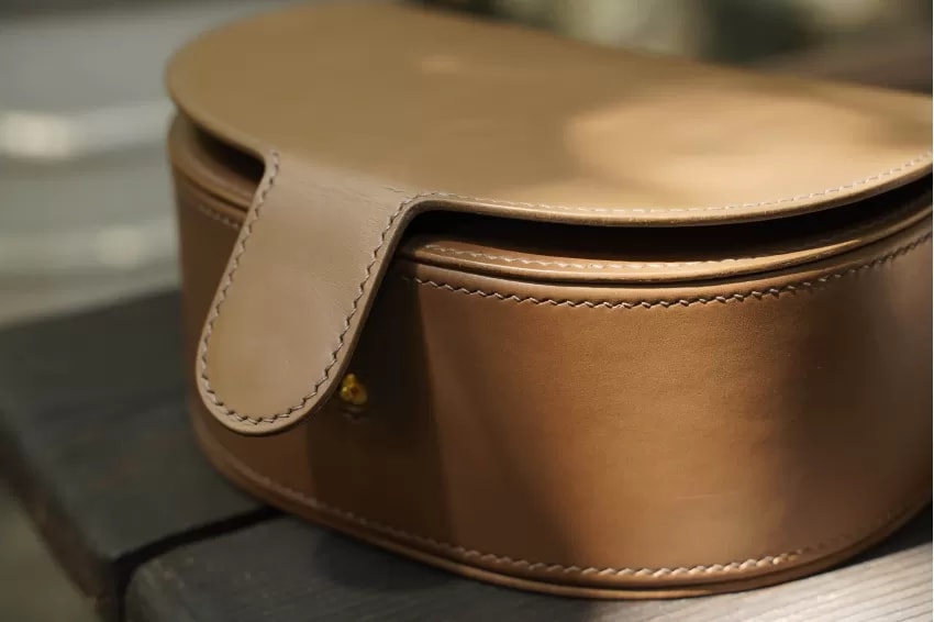 Heritage Leather Satchel Lifestyle