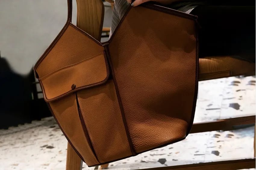 Heritage Leather Satchel Lifestyle