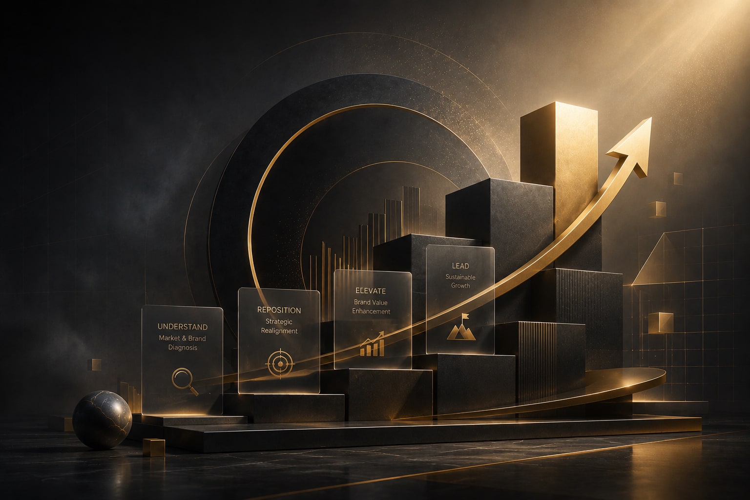 Luxury brand rebranding showcase