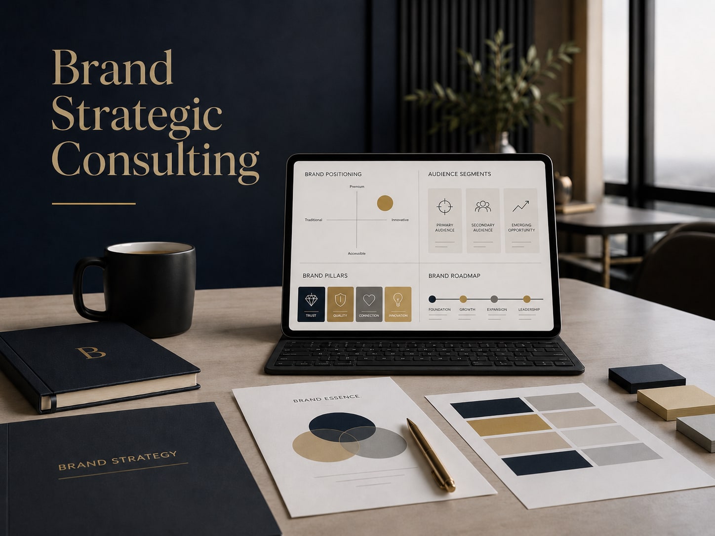 High-end brand identity design process