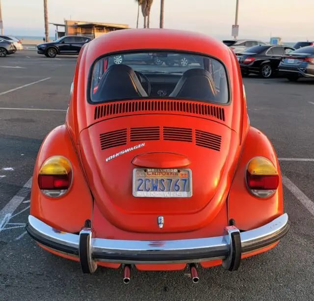 1973 Volkswagen Beetle (Pre-1980) Coupe Red RWD Manual for sale ...