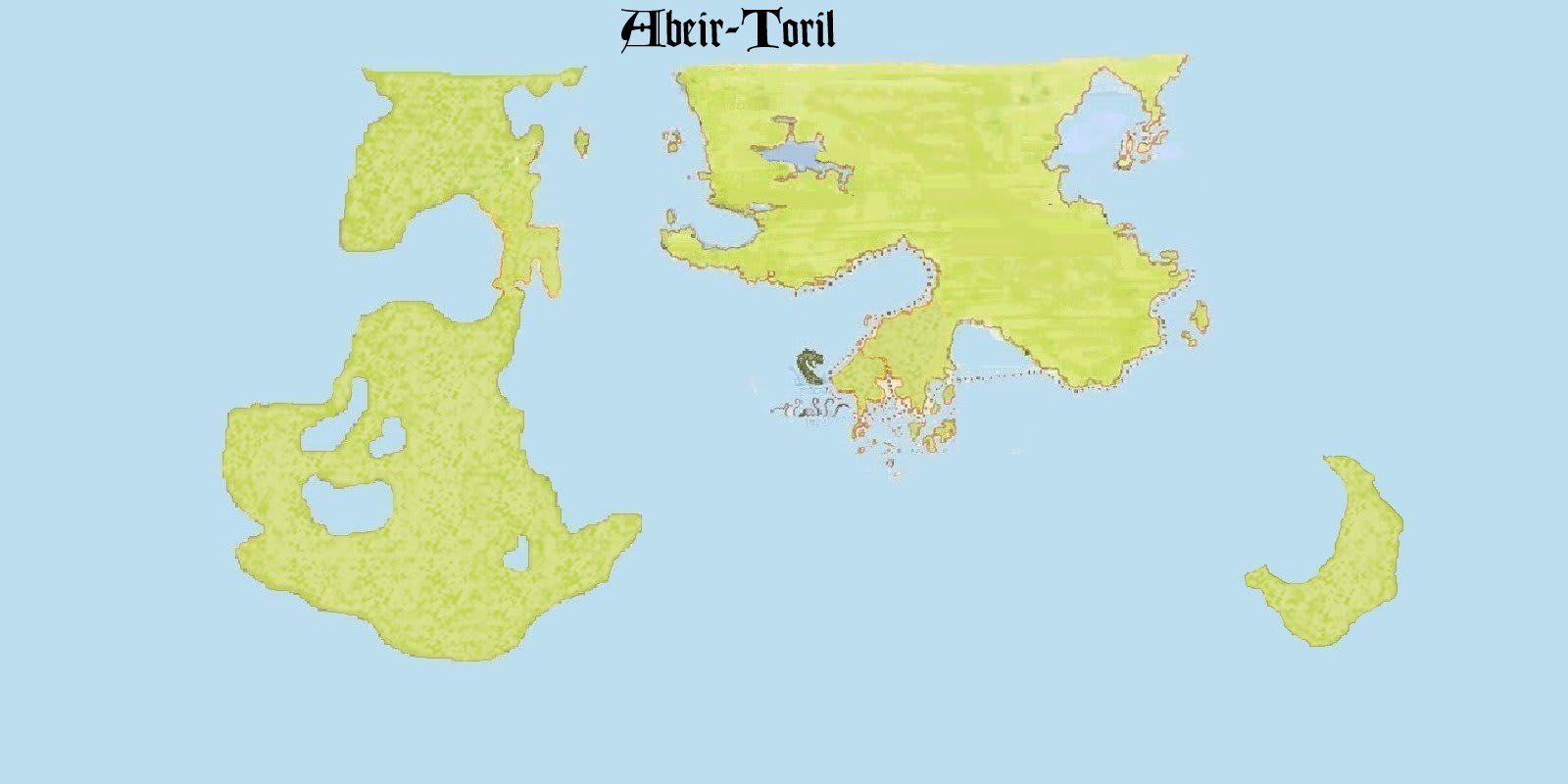 Abeir Toril World Map - Maping Resources