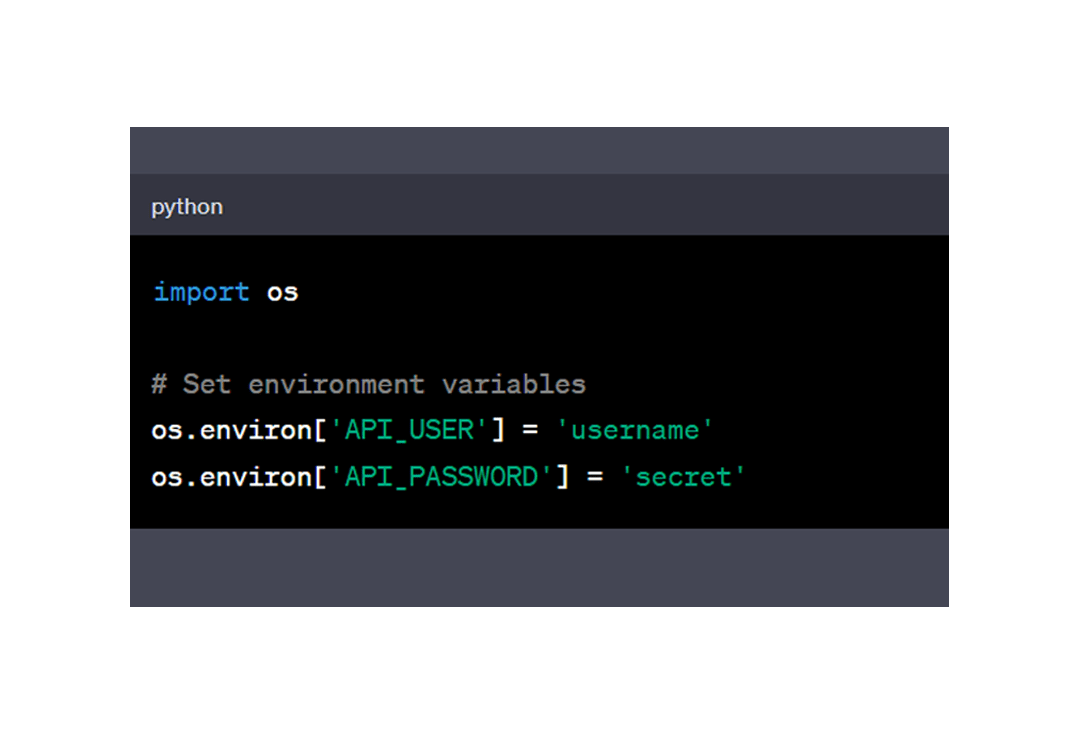 How to Set and Get Environment Variables in Python - AlliKnows