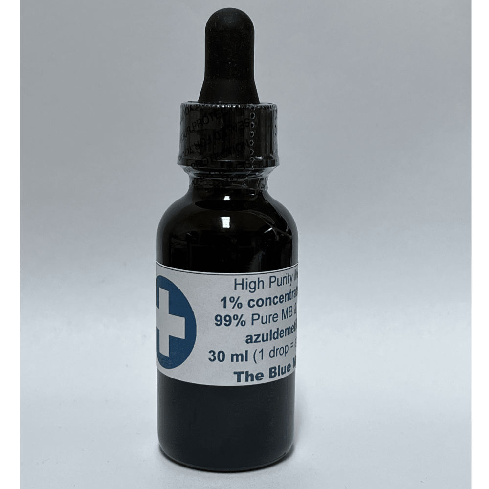 Methylene Blue Drops in 30ml liquid bottle. | Azul de Metileno, Mexico