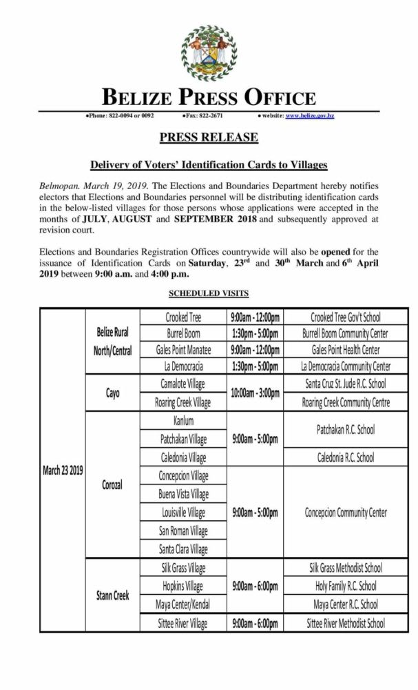 Elections and Boundaries delivering Voters ID cards to villages ...