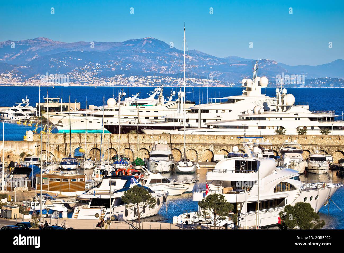 Antibes port vauban hi-res stock photography and images - Alamy