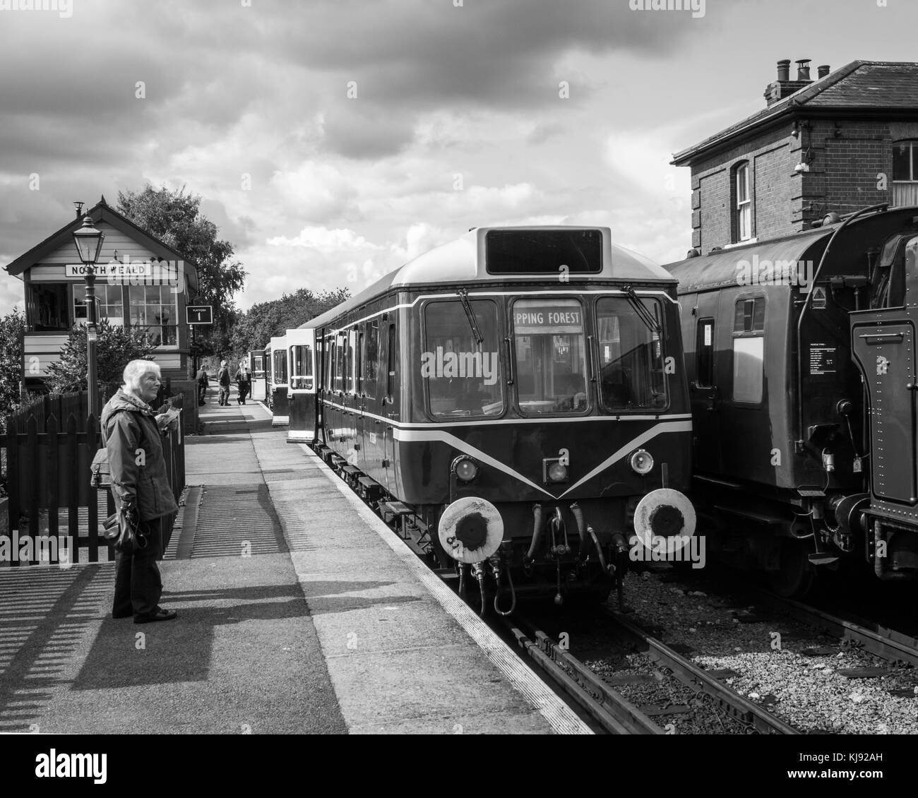 Epping Ongar Railway Stock Photo - Alamy