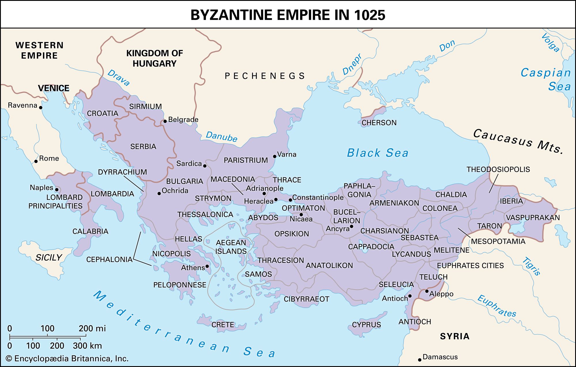 Byzantine Empire - Byzantine decline and subjection to Western ...