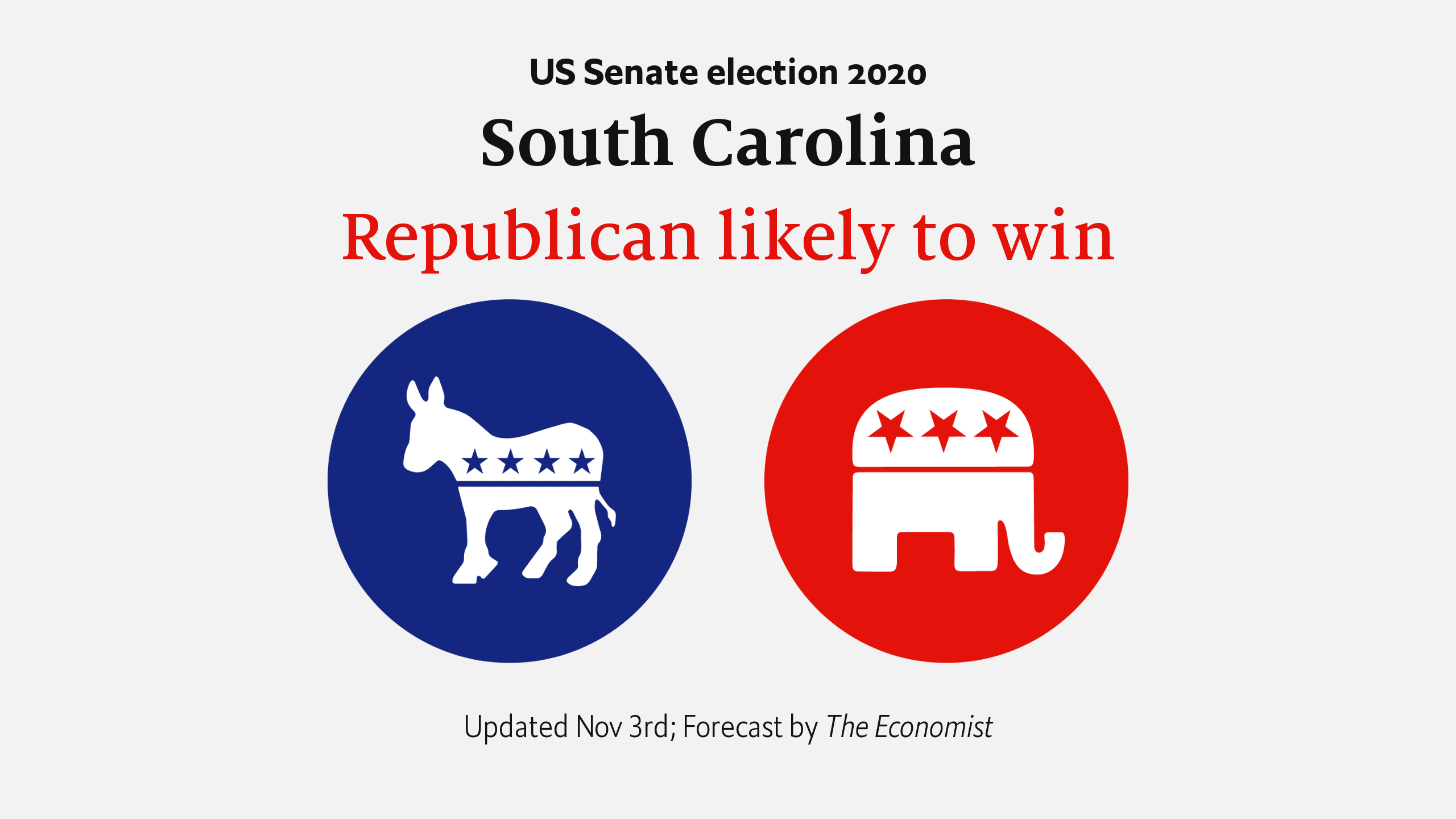 South Carolina—Senate—Forecasting the US 2020 elections | The Economist