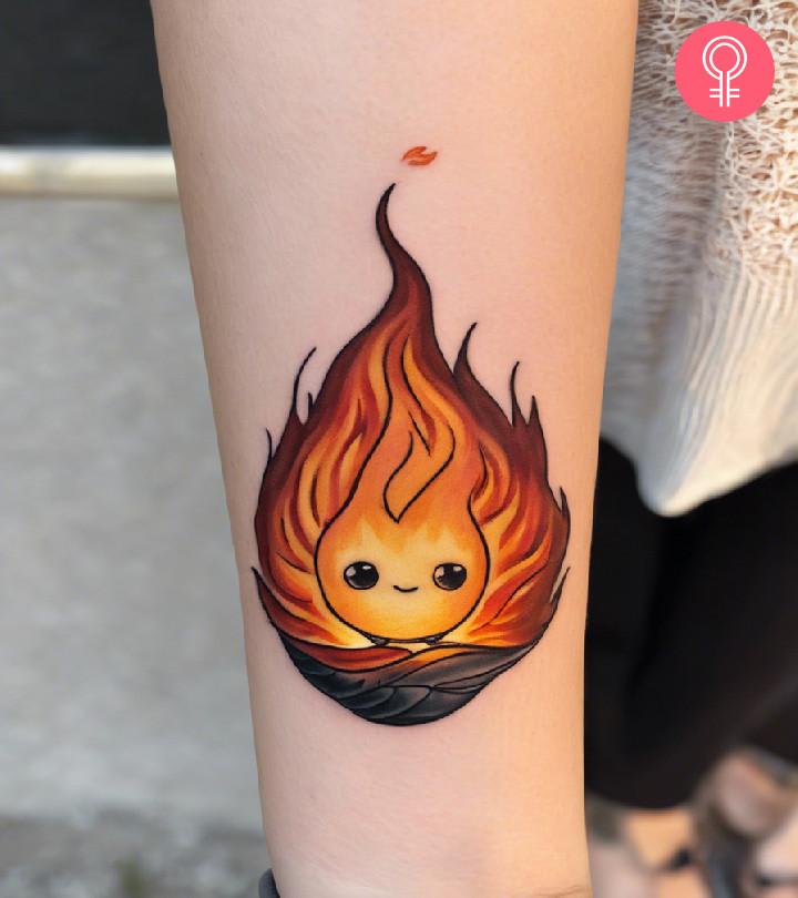 8 Fun Calcifer Tattoo Ideas And Designs