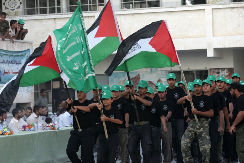 Hamas backers stage Gaza celebration - UPI.com