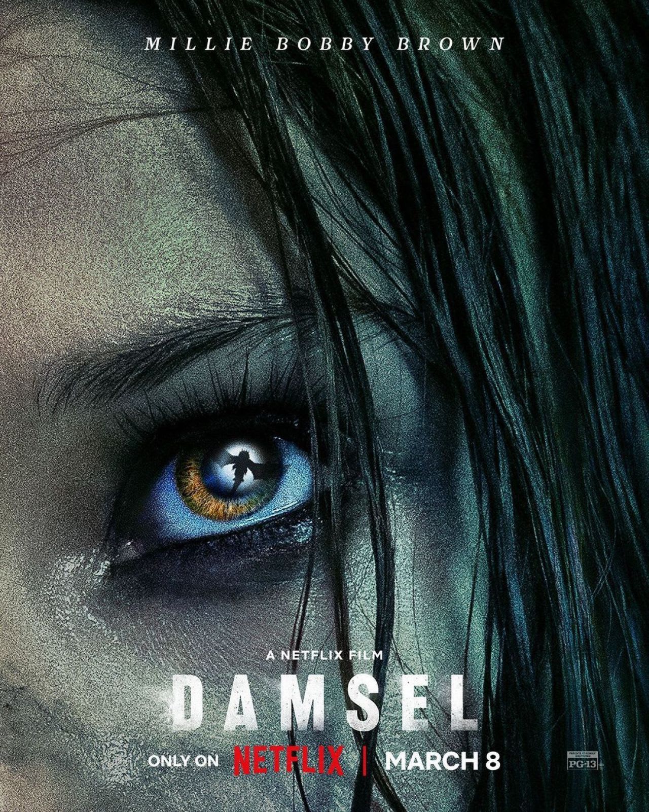 Millie Bobby Brown - "Damsel" (2024) Posters and Trailer • CelebMafia