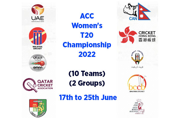 Malaysia to host ACC Women’s T20 Championship 2022 starting 17th June ...