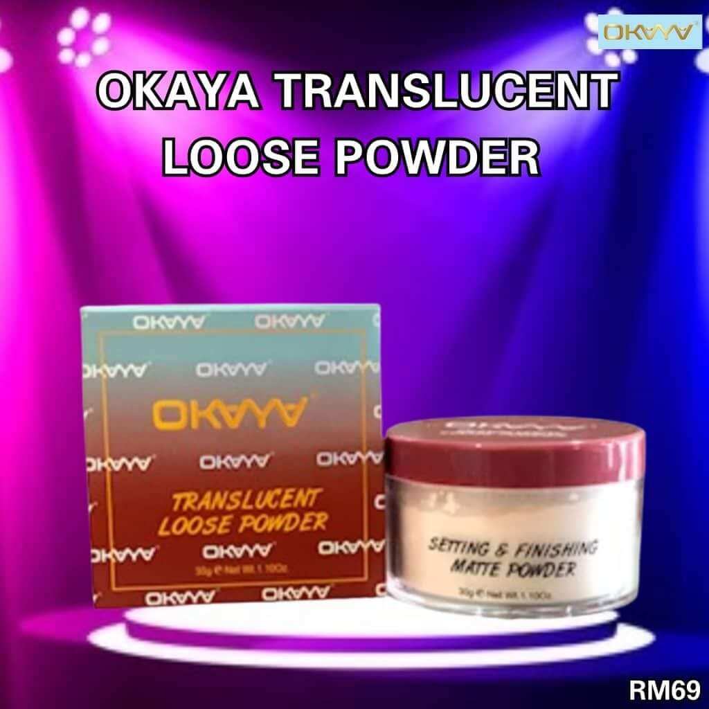 Original HQ Okaya loose powder | Translucent loose powder | Lazada