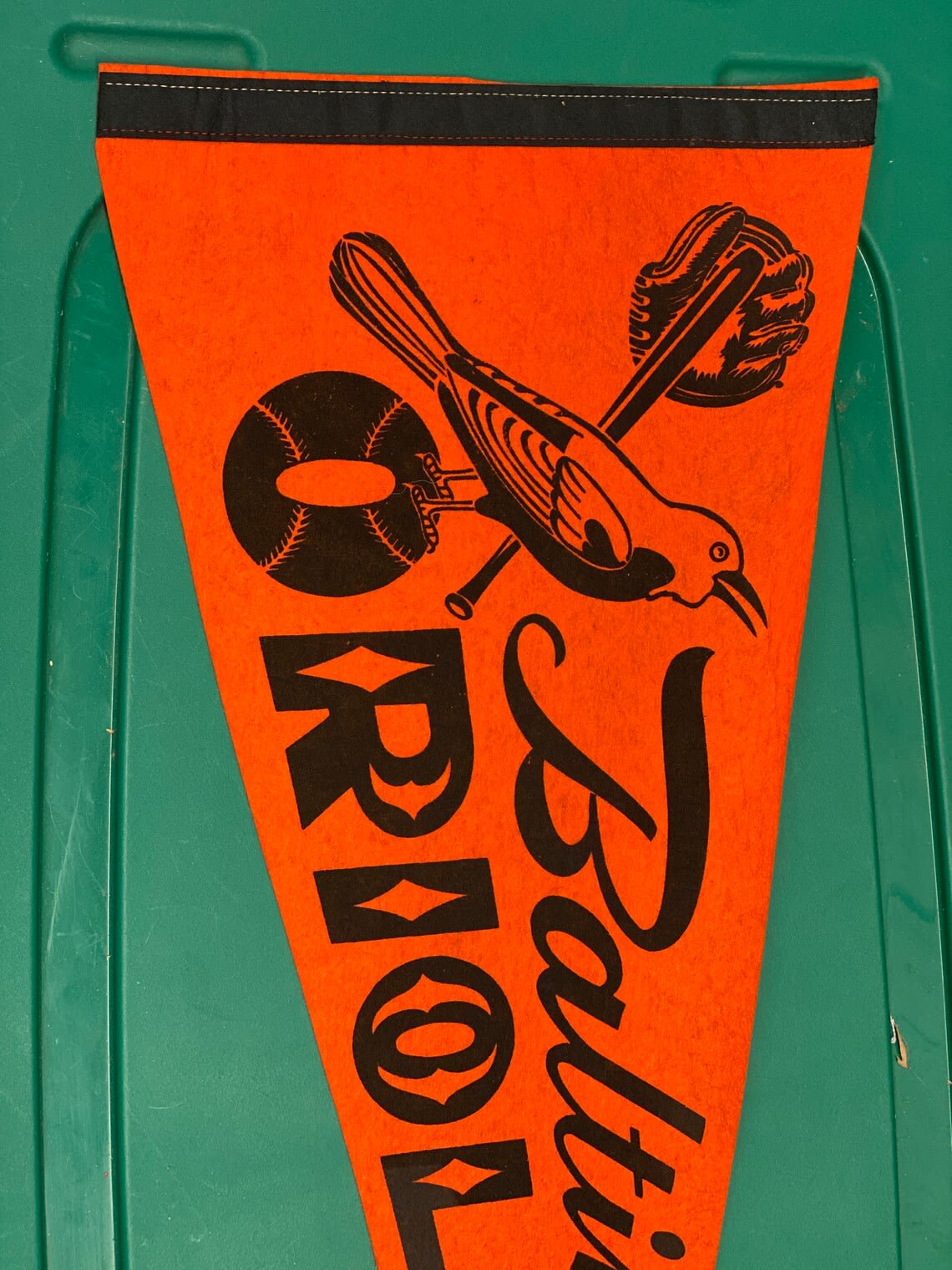 1960s Vintage Baltimore Orioles Maryland Baseball Pennant - Etsy UK