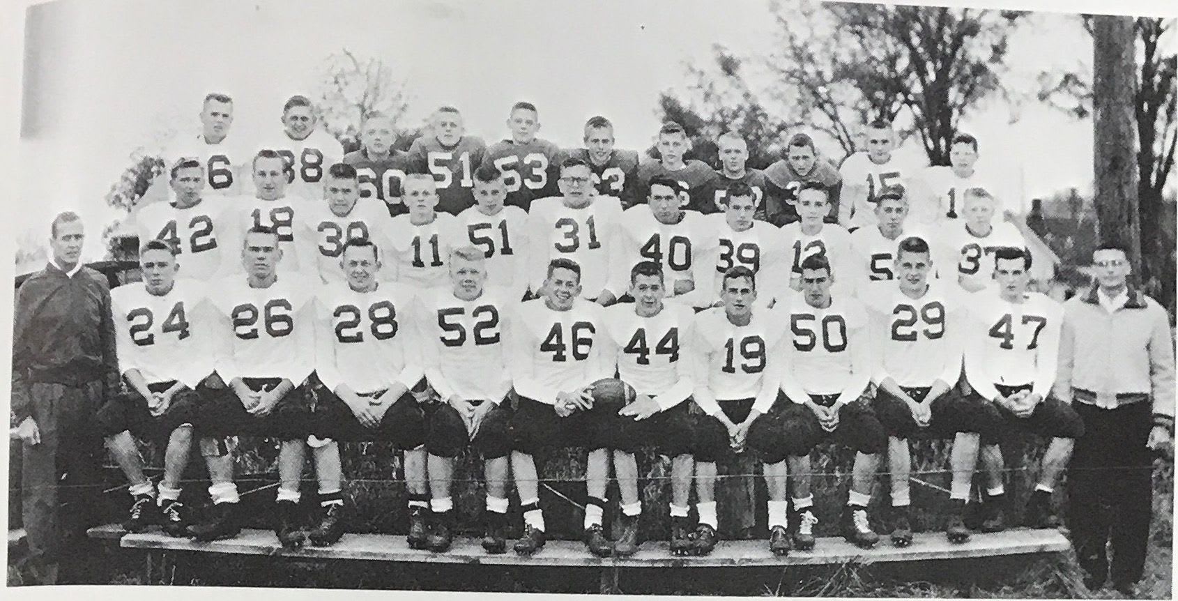 1960 Team Photo | Team photos, Photo, Football season