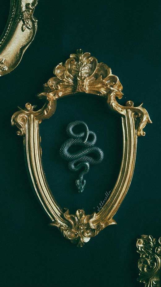 slytherin wallpaper iphone aesthetic snake | Slytherin wallpaper, Harry ...