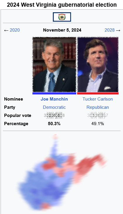 The 2024 West Virginia gubernatorial election as foretold in my dream ...